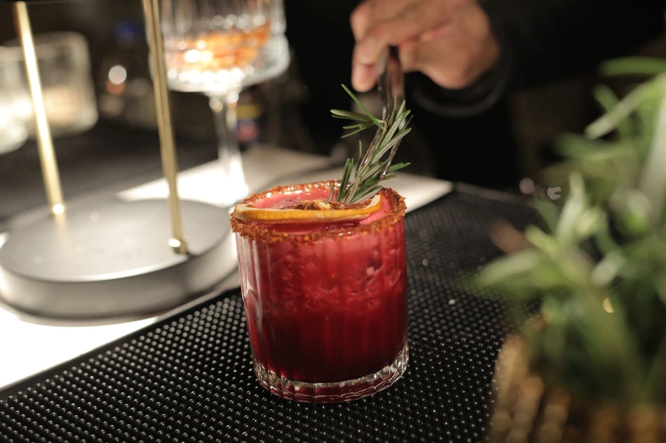 bebida para coctel